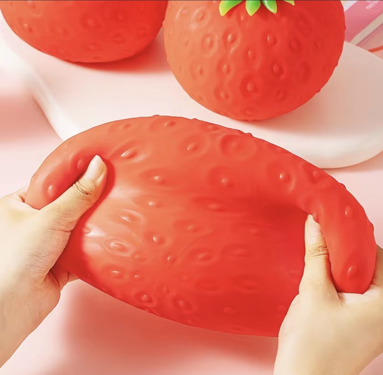 Jumbo Squishy Strawberry