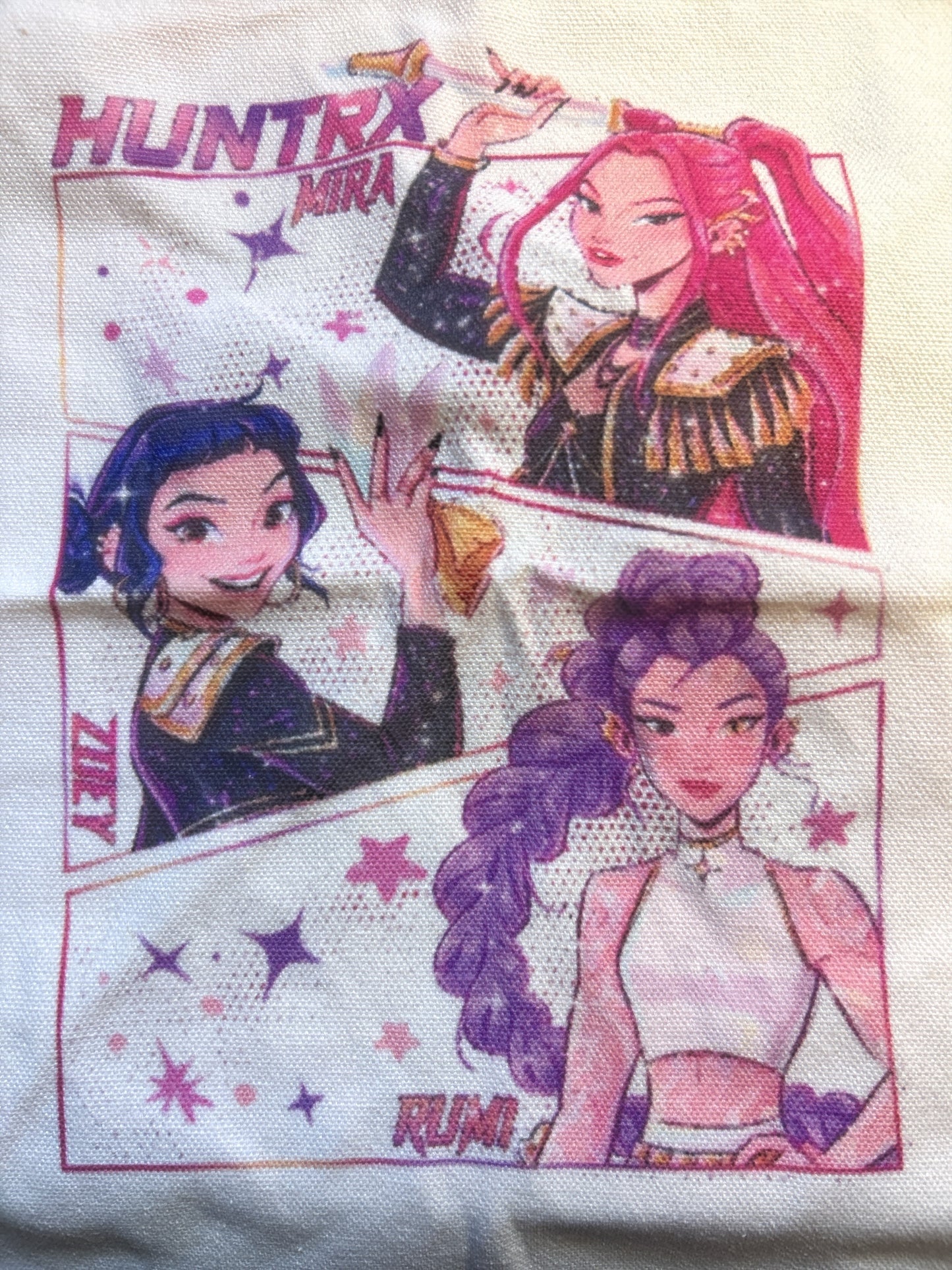 Huntrix canvas bag