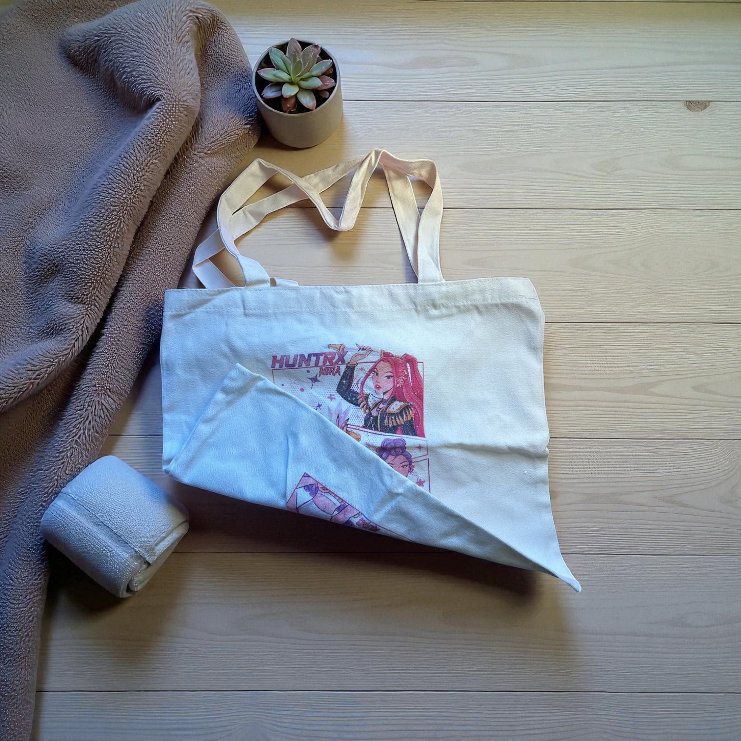Huntrix canvas bag