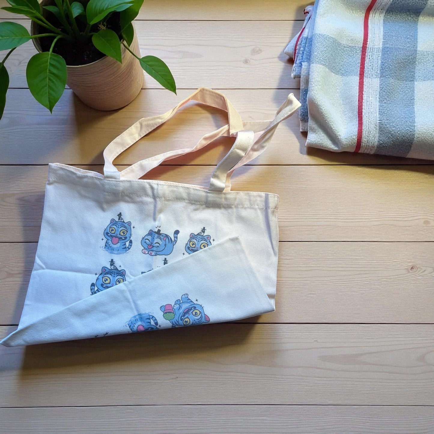 Derpy canvas bag