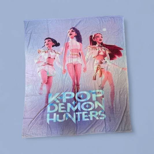 Huntrix throw blanket
