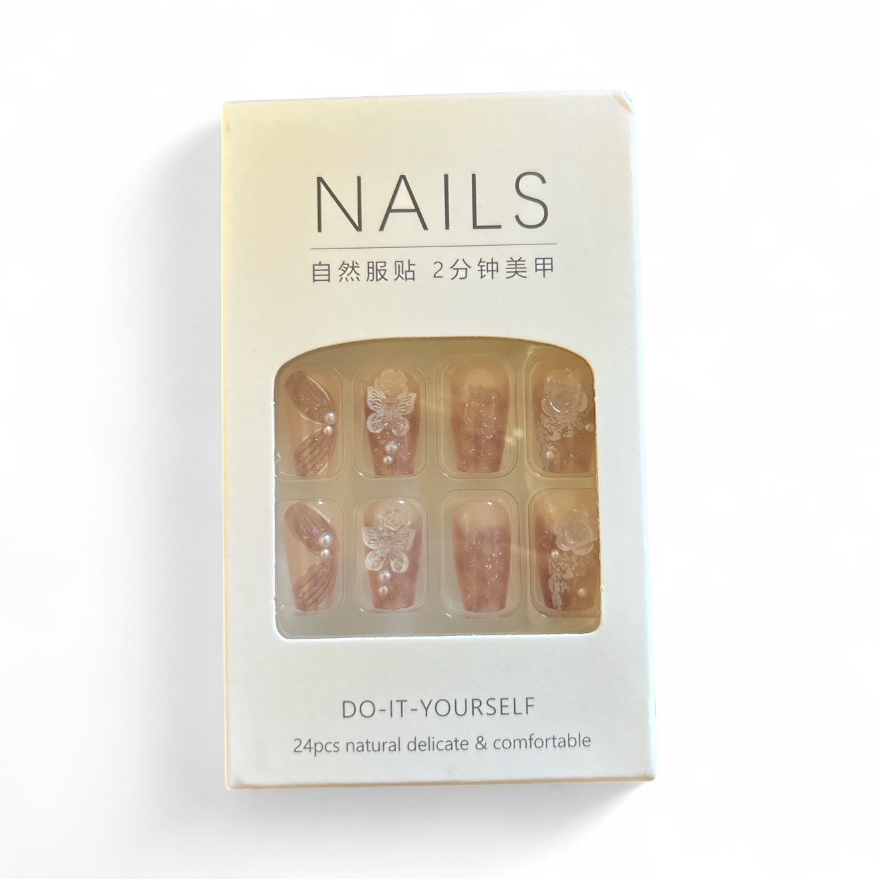 3 sets of 24 pack press on nails