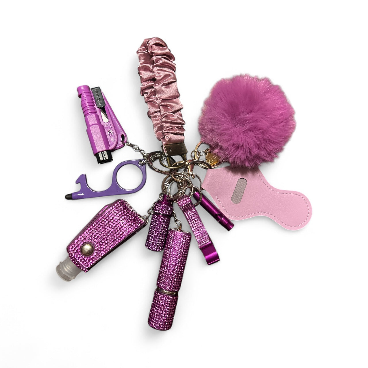 11 piece keychain set