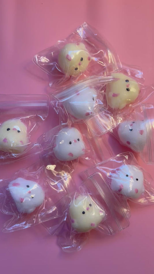 Mini chick tabs squishy