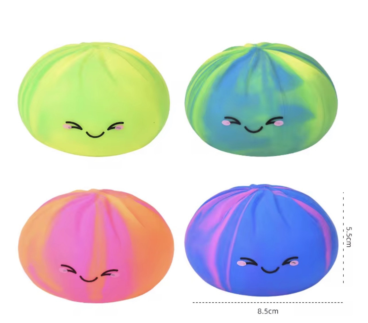 1 Mystery Color Rainbow Squishy Dumpling