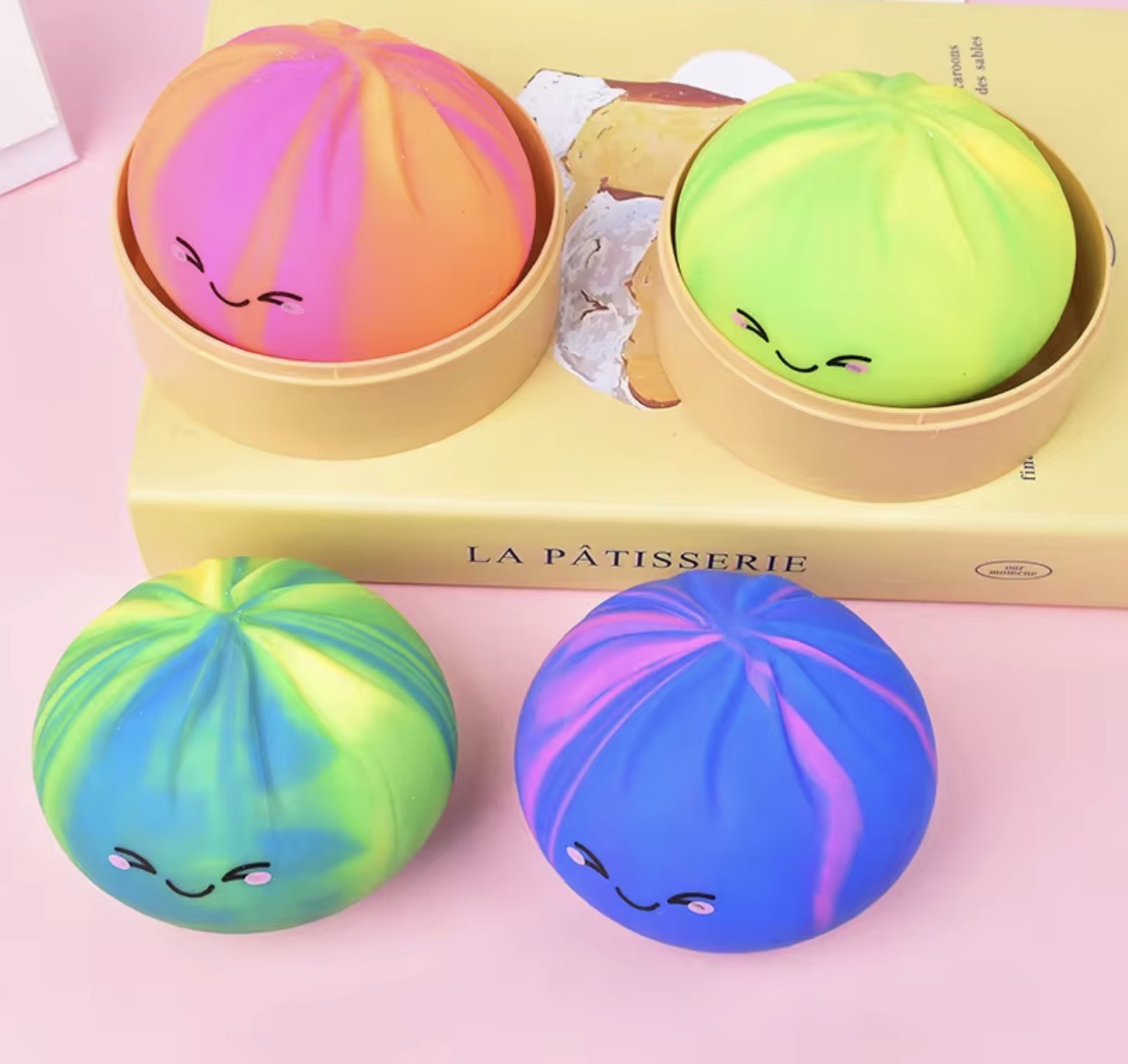 1 Mystery Color Rainbow Squishy Dumpling