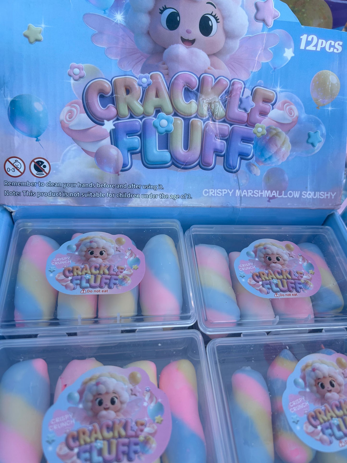 * Crackle Fluff squishy toy