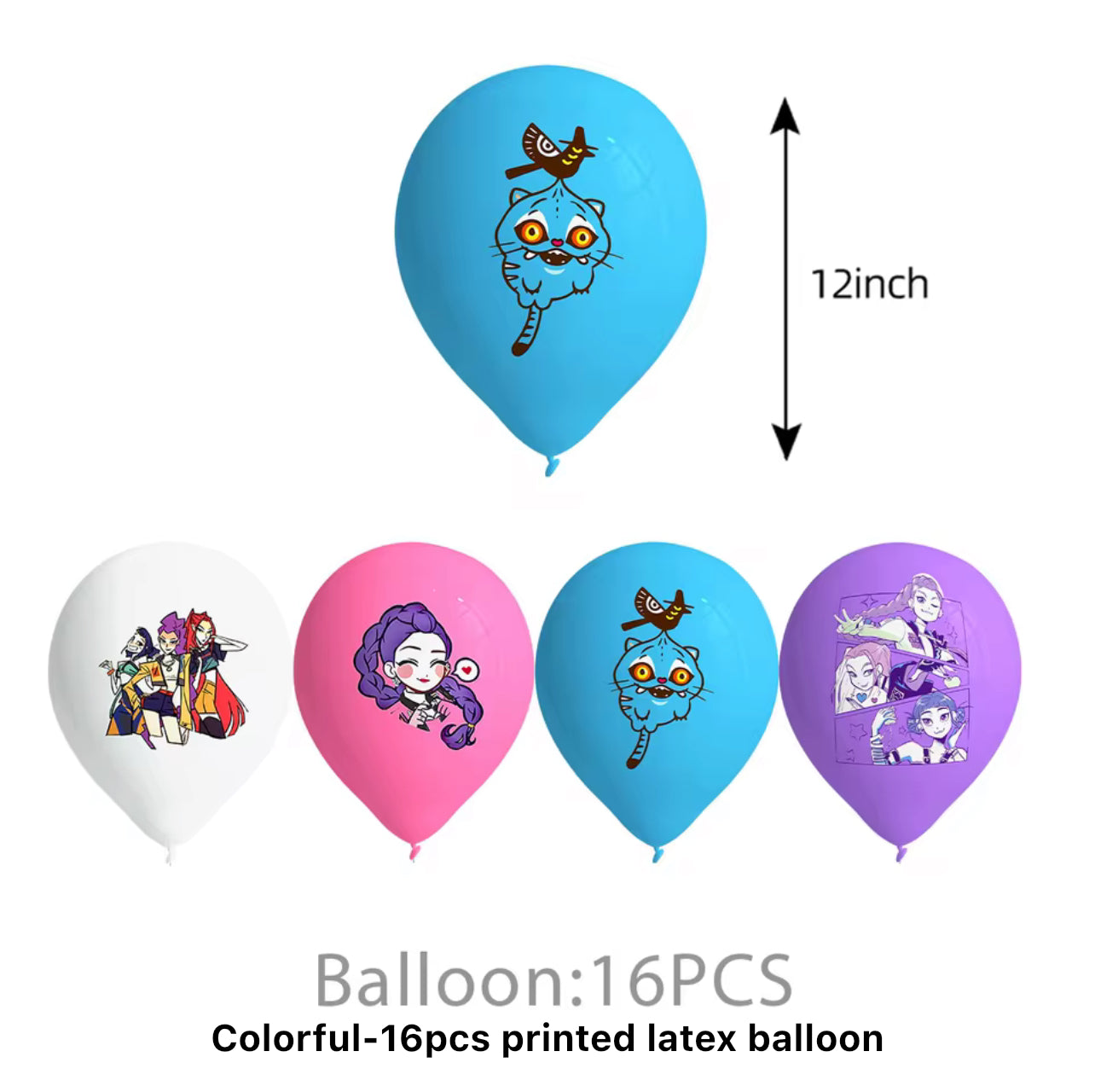 Kpop demon hunter party supplies