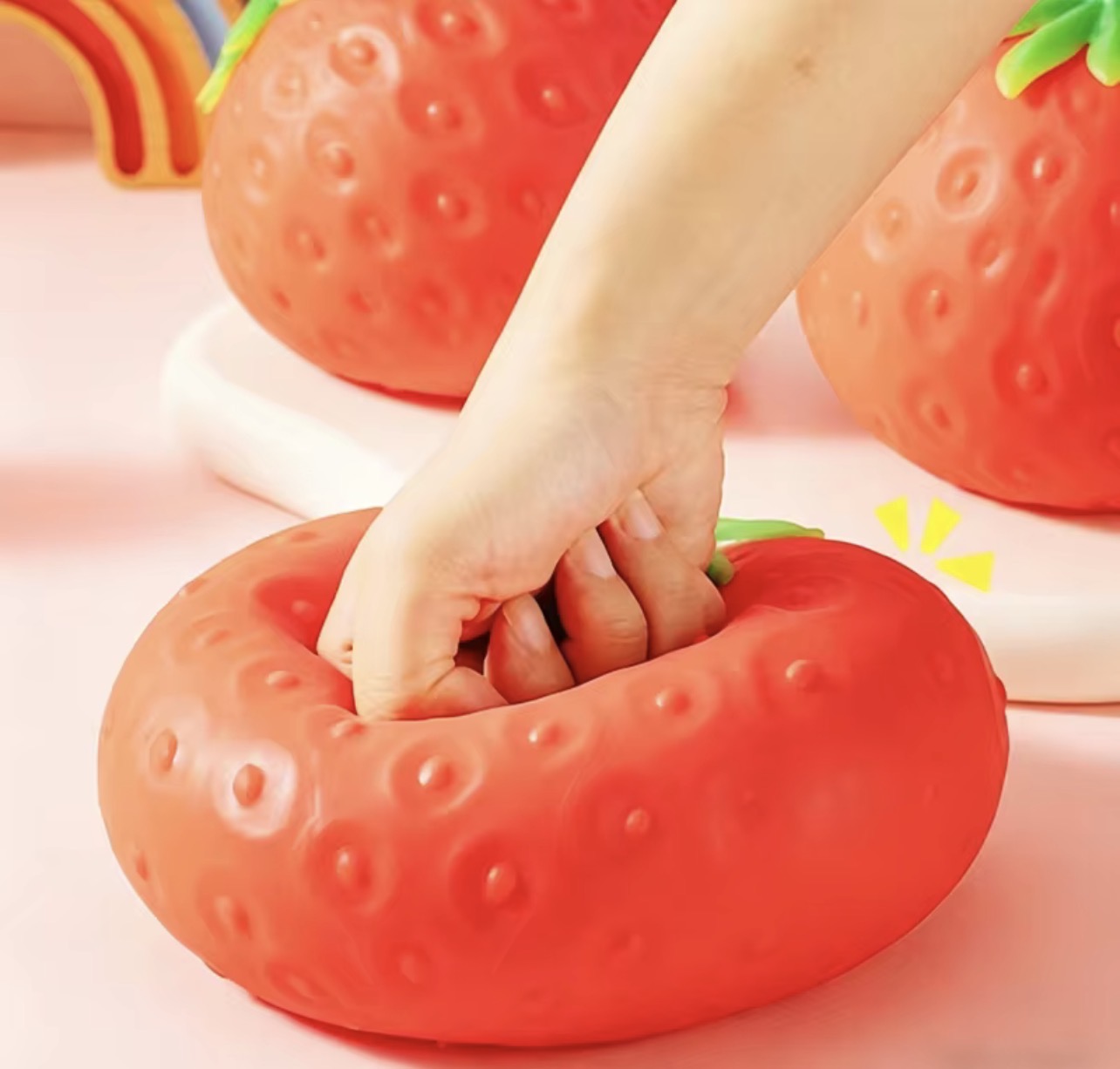 Jumbo Squishy Strawberry