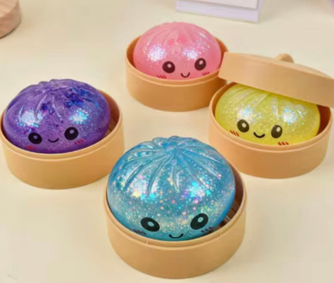 1 Mystery Color Glitter Dumpling