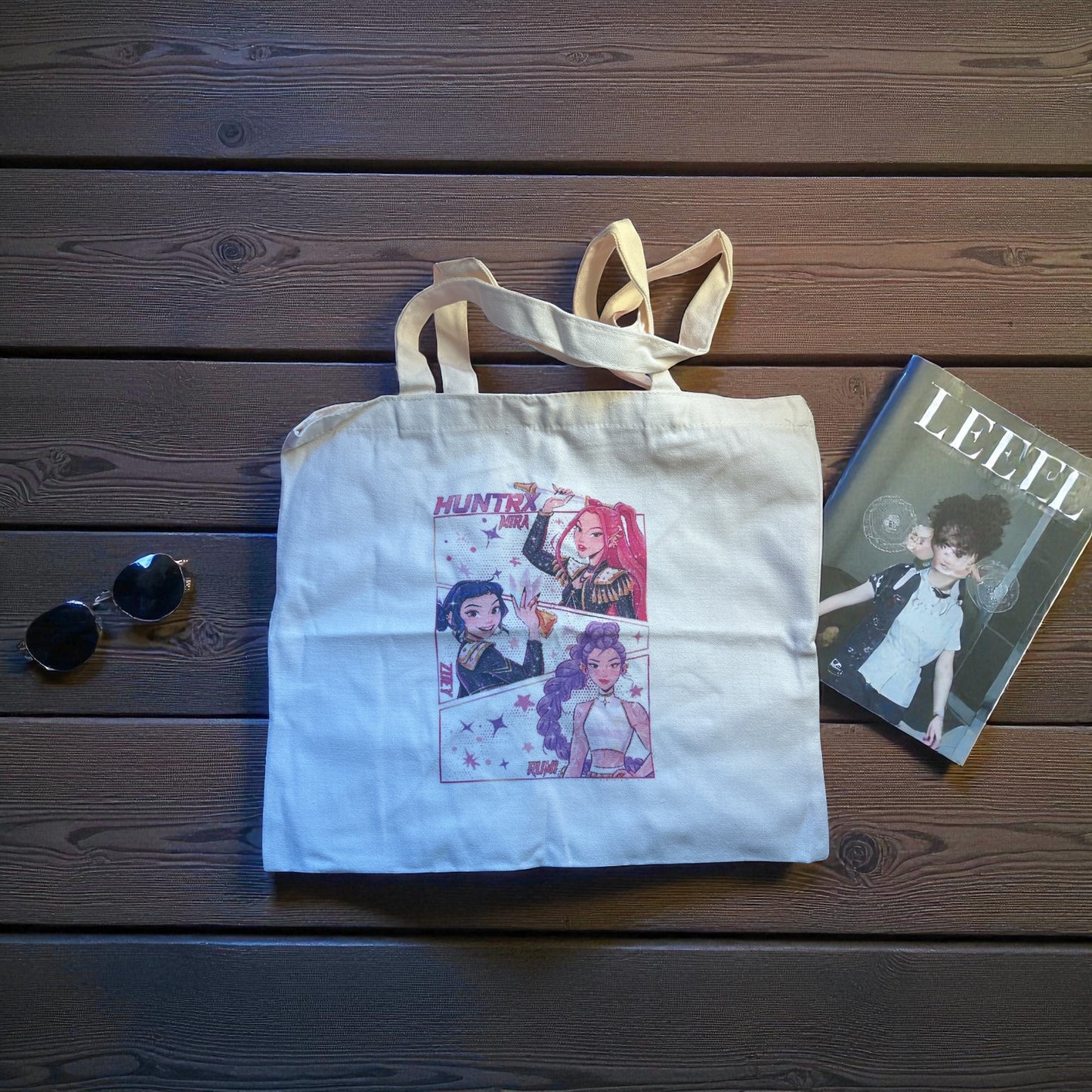 Huntrix canvas bag