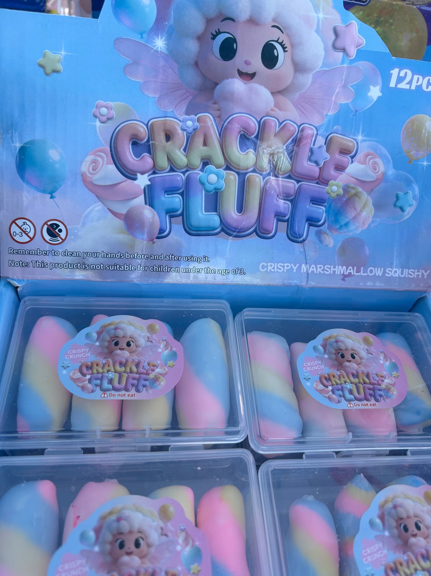 * Crackle Fluff squishy toy