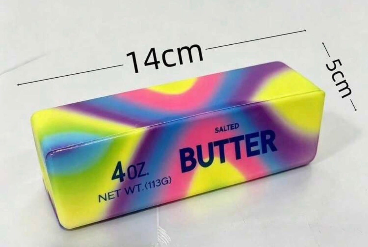 Rainbow Butter Stick Squishy