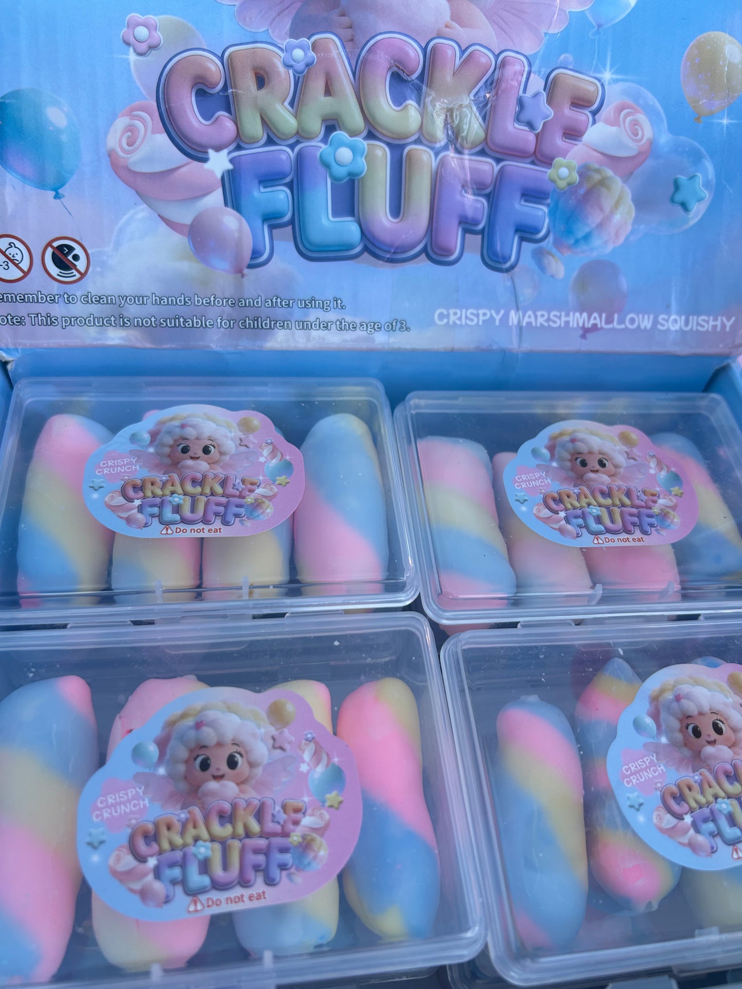 * Crackle Fluff squishy toy