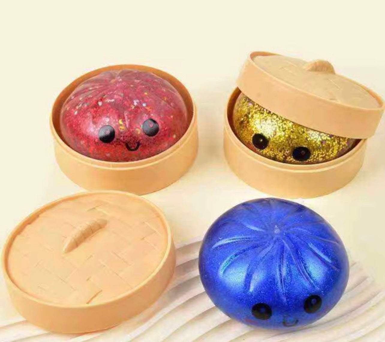 1 Glitter Squishy Dumpling