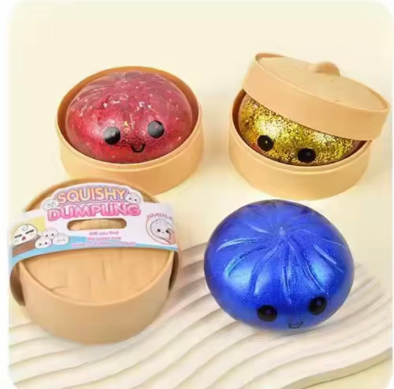 1 Glitter Squishy Dumpling
