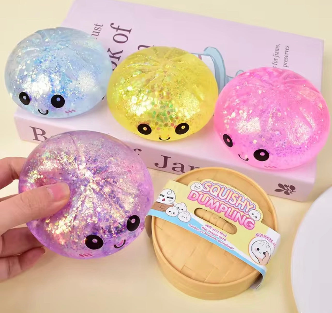 1 Mystery Color Glitter Dumpling