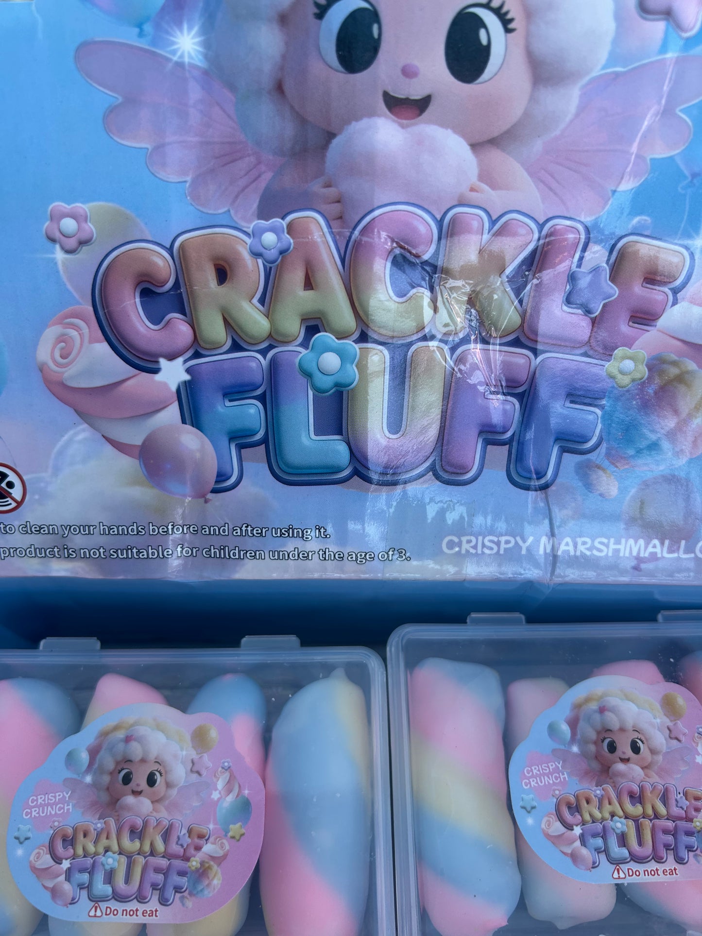 * Crackle Fluff squishy toy