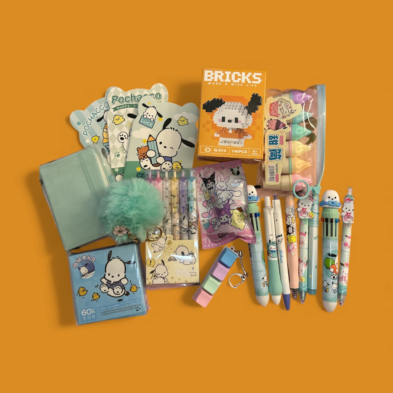 Gift-Stationary 19 Pcs- pochacco