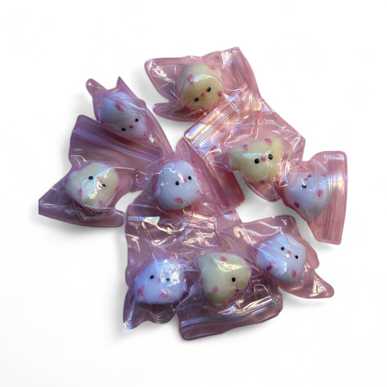 Mini chick tabs squishy