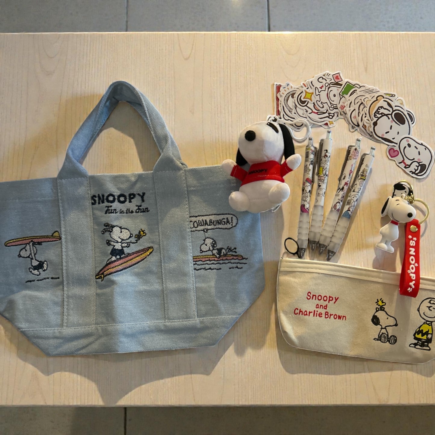 Gift set- 9 pcs snoopy set
