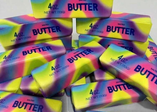Rainbow Butter Stick Squishy