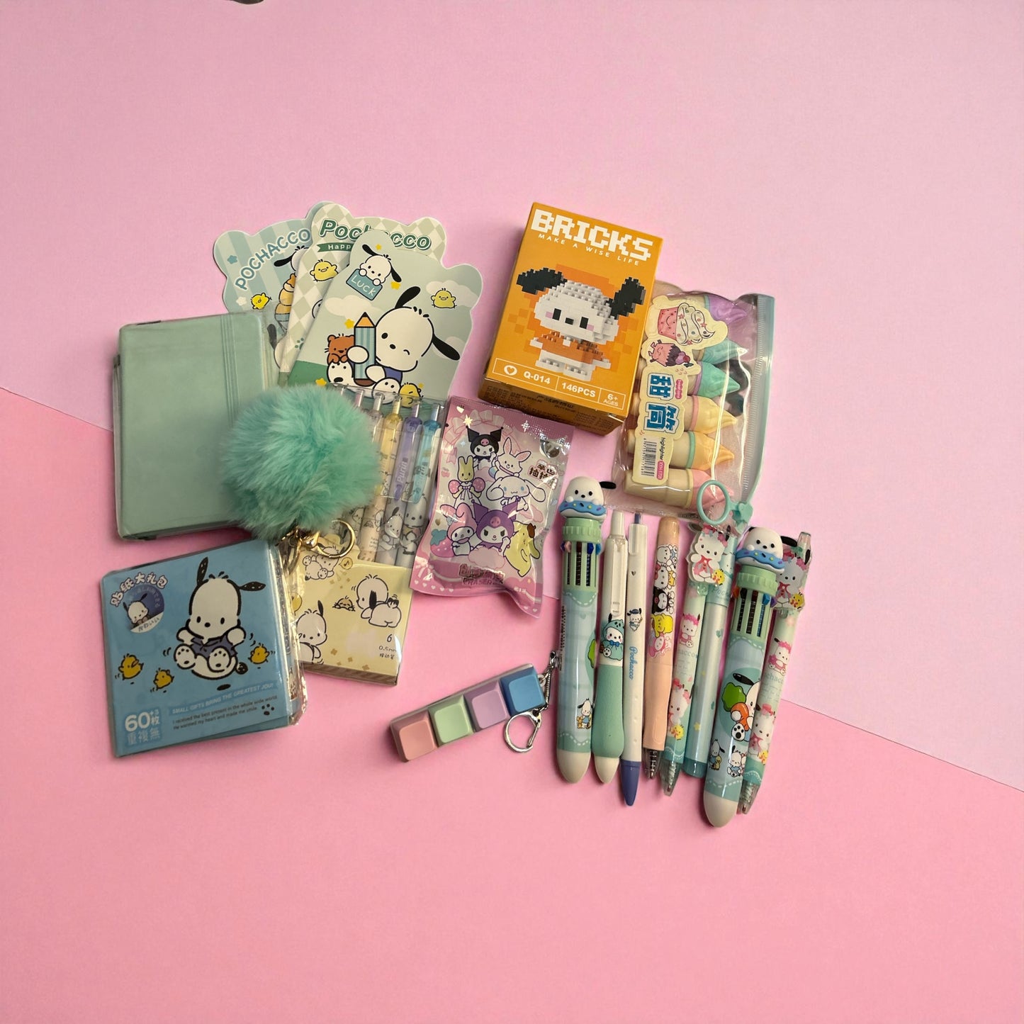 Gift-Stationary 19 Pcs- pochacco