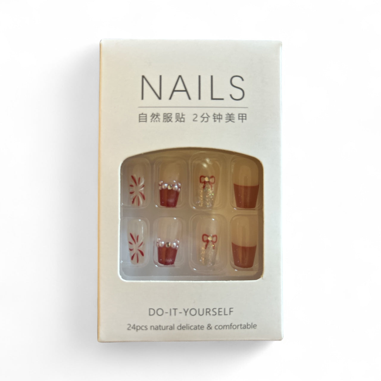 Christmas press on nails